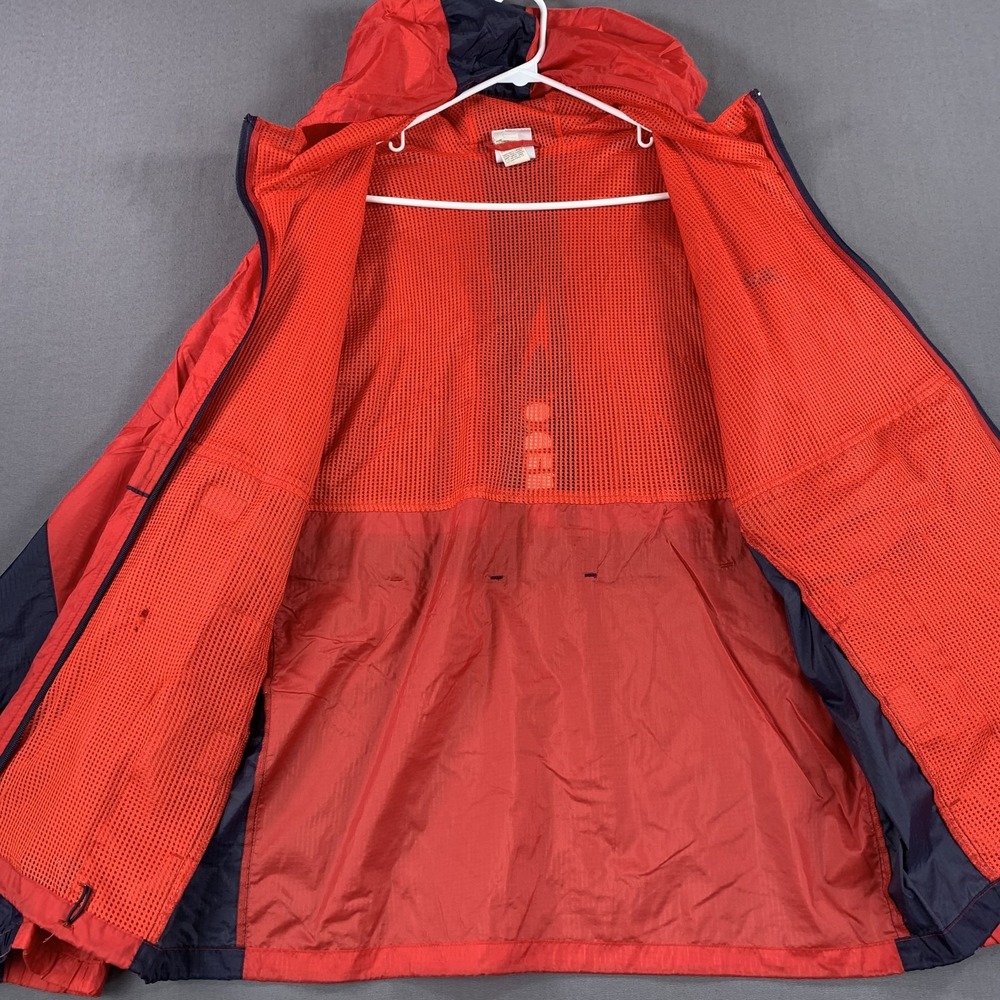 Vintage Speedo Hooded Windbreaker Jacket Large Nylon Mesh Lined 90s - Picture 6 of 16